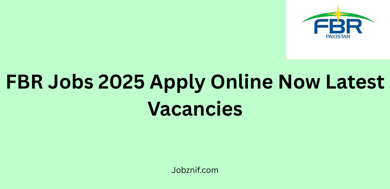FBR Jobs 2025