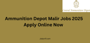 Ammunition Depot Malir Jobs 2025